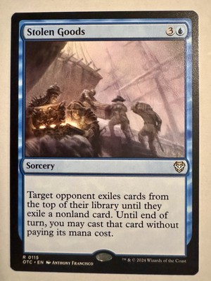 stolen mtg cards Wall of Stolen Identity [Commander 2019]