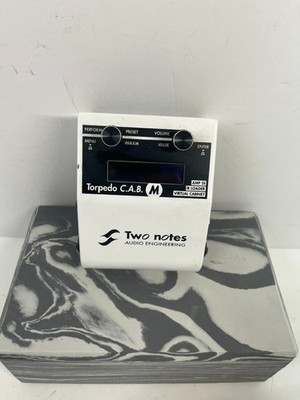 Two Notes Torpedo CAB Speaker Simulator Guitar Pedal Excellent working Condition