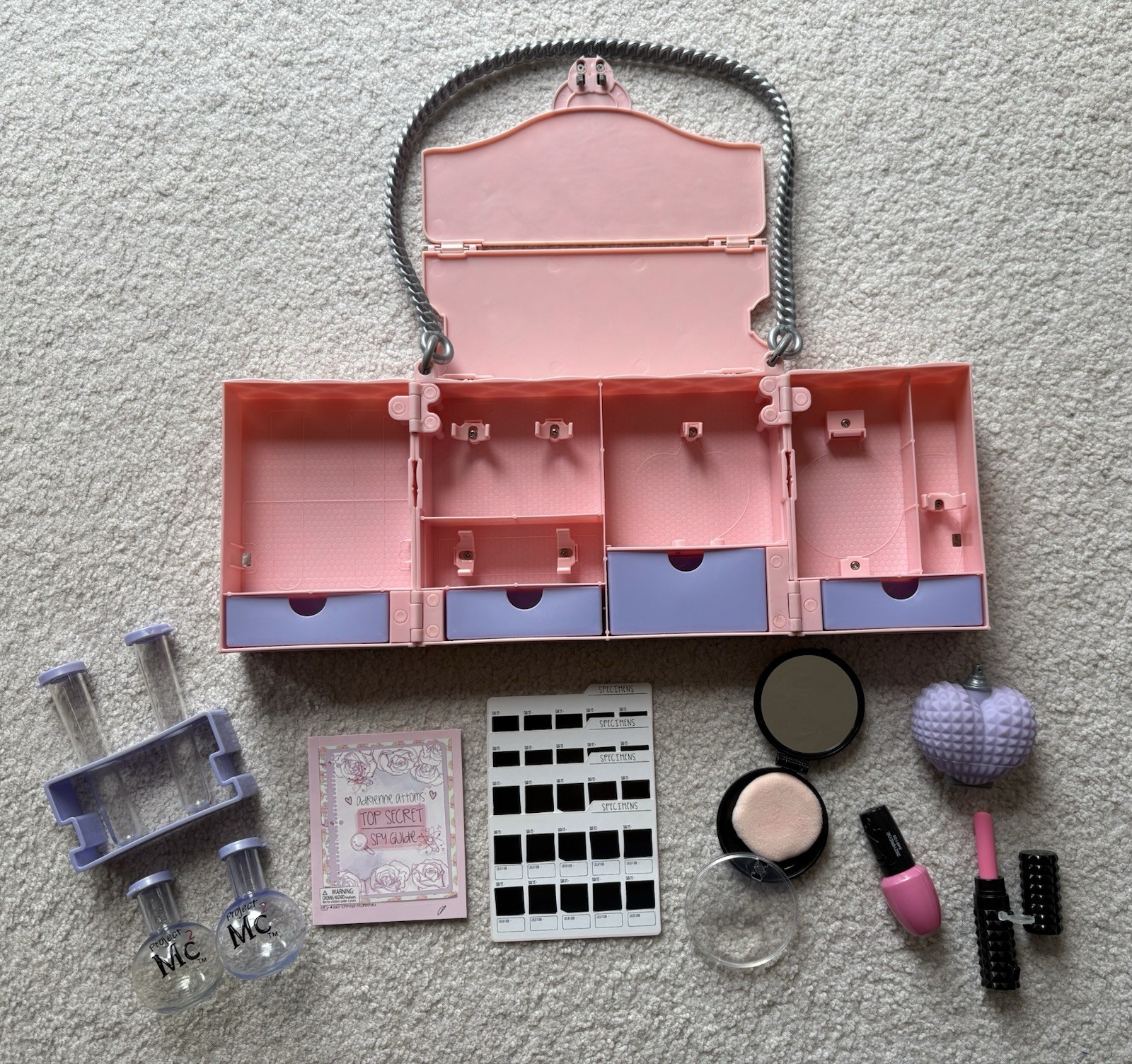 Project mc2 ultimate spy bag purse kit pink secret message gadgets 2016