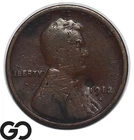 1912-S Lincoln Cent Wheat Penny