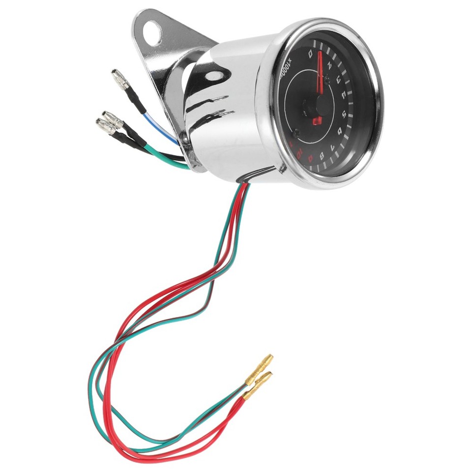 Modified Motorcycle Gauge Instrument Display Speedometer Mph Tachometer ...
