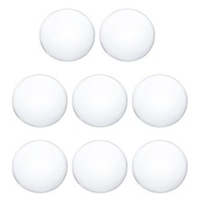 8 Pack Biconvex Lens, 3cm Dia. 5cm Focal Length Optical Lenses