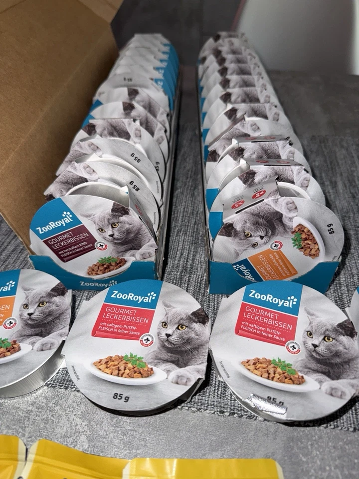 Katzennassfutter 28 x Gourmet Leckerbissen 4 x Multifit Nassfutter - Bild 2 von 3