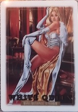 2024 Marvel Masterpieces ‘92 Platinum White Queen Metallurgy Card SSP