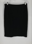 Eileen Fisher Womens Black Stretch Pull-On Straight & Pencil Skirt Size Medium — photo 2
