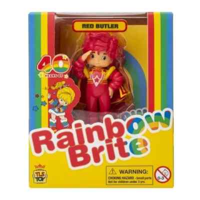 Red Butler 40 Years Of Rainbow Brite Mini Figur Cheebee Rainbow Bright