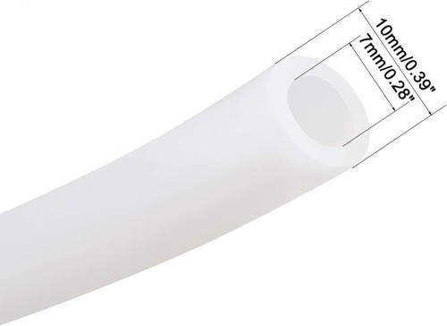 Tubo Silicone Trasparente Birra Tubo Aspirazione Grado Alimentare Gomma Morbida Acqua Medico 2 - Foto 3 di 3