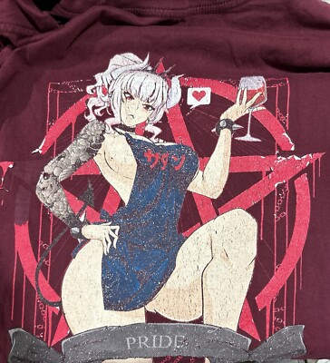 Lowkey Geeks One Hell Of A Life T Shirt Large Rare Anime