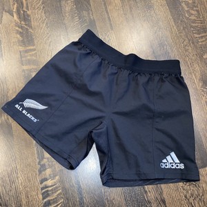 adidas all black rugby shorts