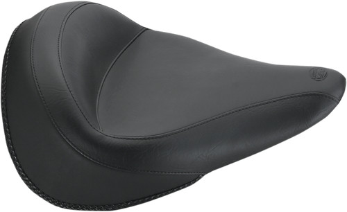 Mustang Black Vintage 14" Solo Driver Seat 13-20 Yamaha XV 950 Bolt 75693