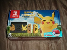Nintendo Switch Console Let S Go Pikachu Poke Ball Plus Edition For Sale Online Ebay