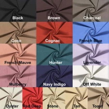 Scuba Techno Model Suave Brushed Faux Cupro Knit Fabric Rayon Sewing Soft