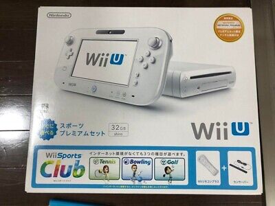 Nintendo Wii Sports Club Wii U Sports Premium Set Full Box Nintendo Wii Sports Club Wii U Sports Premium Set Full Box