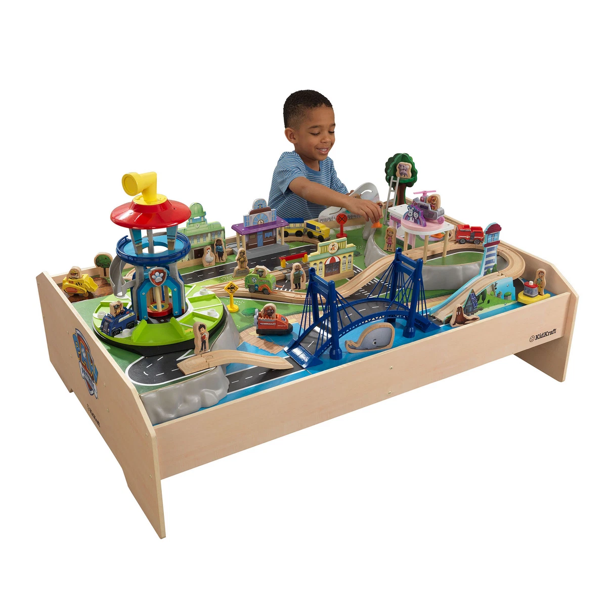 Kidkraft wooden train clearance play table