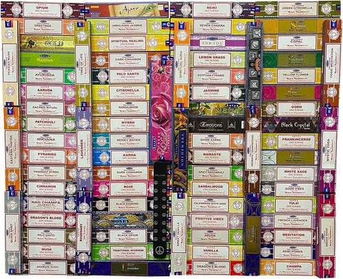 Satya Incense Sticks with Incense Holder Mix & Match BUY 2 GET 4 FREE(6 in Cart)