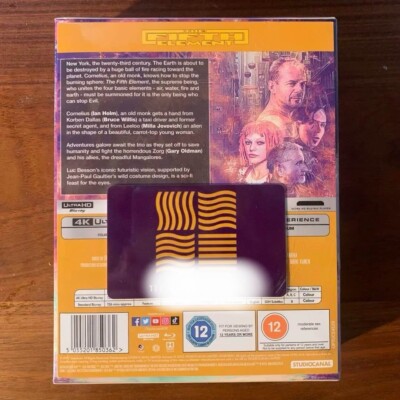The Fifth Element COLLECTORS EDITION Blu-ray Steel Book Photobook