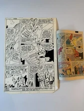 Flash 292 Page 21 Original Comic Art Interior Page Don Heck  (1980)