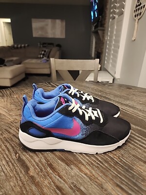 Womens 9.5 NIKE LD RUNNER Black Trainers 882267 004