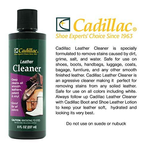 Cadillac Leather Cleaner - Great for Shoes, Boots, Handbags, Car Upholstery,  - Picture 5 of 7