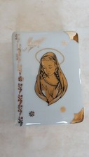 BOITE BIJOUX  CHAPELET SOUVENIR DE COMMUNION  EN PORCELAINE France 