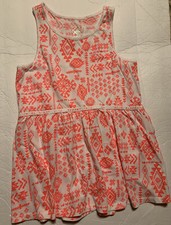 Justice Girls Swimsuit Cover-Up Size 12 Pink Dress Swim
