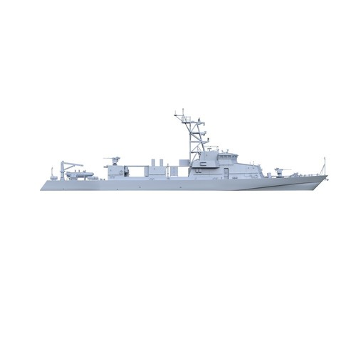 SSMODEL SSC400578 1/400 kit modellino militare US Navy Cyclone (PC-1) cannoniera - Foto 4 di 4