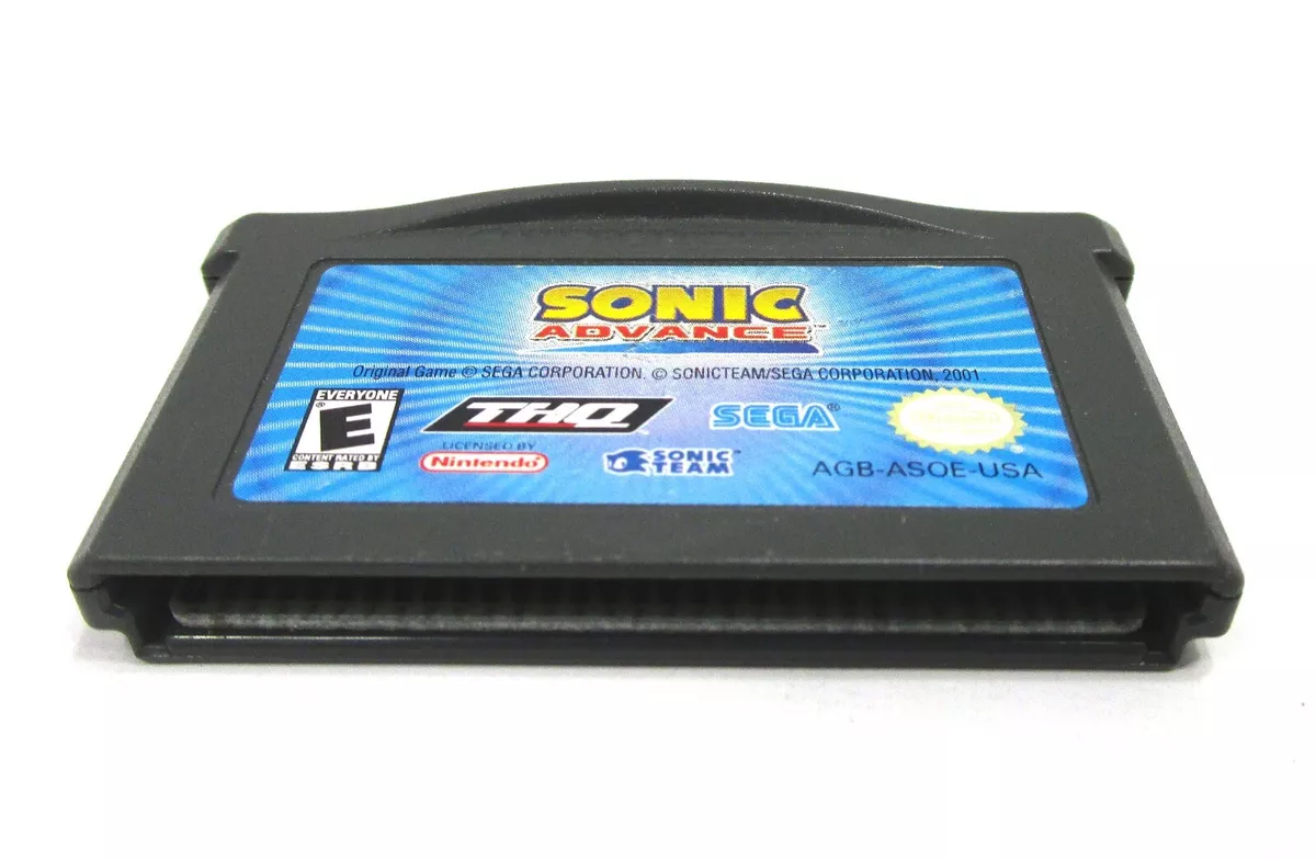 Nintendo GBA Sonic Game Cartridge – VideoGamer Collectibles