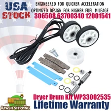Dryer Maintenance Kit For Maytag 33002535 306508 12001541 312959 Belt Roller New
