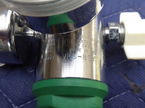 Dual Gauge Oxygen Regulator Victor VMS-8SY UL USA Made - Bild 4 von 4