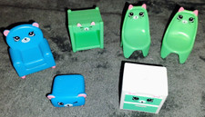 2017 McDonald  s Shopkins Collectible Toy Lot 6 Assorted Furniture Pieces