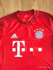 BAYERN MUNICH HOME FOOTBALL SHIRT 2015-2016 JERSEY TRIKOT ADIDAS THIAGO #6 SMALL