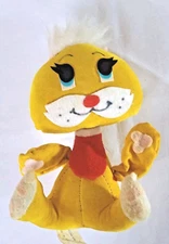 VTG 1970 Wallace Berrie & Co Cat Stuffed Plush Doll Toy Japan Made RARE Felt EYE