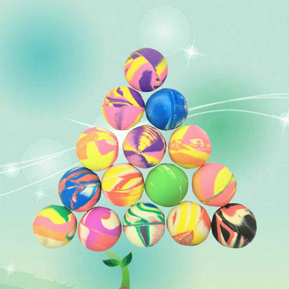 35 Bunte Hüpfbälle Von Funalix - Kleine Gummibälle Für Spiel & Spaß