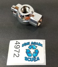 Low Pressure LP 3 Way Splitter Scuba Dive Reg...
