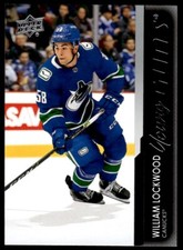 2021-22 Upper Deck Young Guns William Lockwood Rookie Vancouver Canucks #490 R13