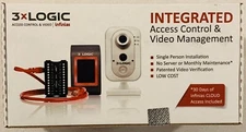 Infinias 3xLOGIC 3X-IVAC-1-R Integrated Access Control and Video Management Kit