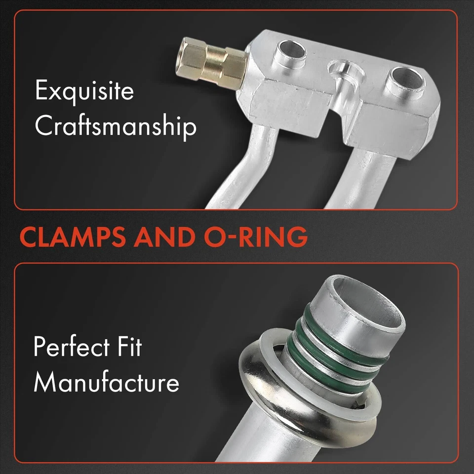 Conjunto de succión y descarga para Ford Crown Victoria Lincoln Town Car Mercury Foto 3 de 4