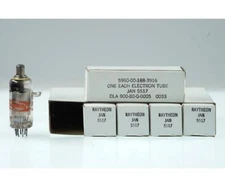 5 Vintage Raytheon 5517/CK1013/CK5517/CV3609 Vacuum Audio Tube