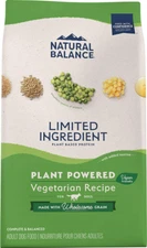 24 LB Natural Balance Limited Ingredient Adult, Plant powered Vegetarian.