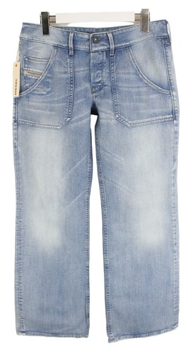 Jean slim usé femme taille basse bleu clair LTB