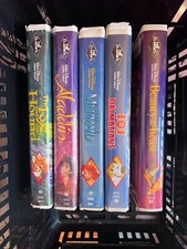 Walt Disney Black Diamond VHS Tapes Lot