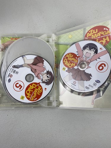 AZU MANGA DAIOH COMPLETE COLLECTION DVD OUT OF PRINT RARE 6 DISC SET 2009 ANIME - Bild 5 von 5