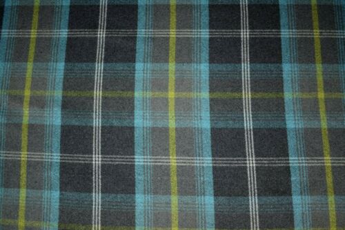 Storage Footstool Porter & Stone Balmoral Tartan Check Fabric Pouffe Ochre - Picture 44 of 55