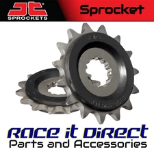 JT Sprocket for Kawasaki EN650 Vulcan-S Cafe 2023 Front Rubber Black