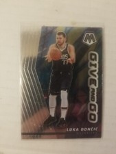 2022-23 Panini Mosaic Basketball Give and Go Insert Base Card - #5 Luka Doncic 