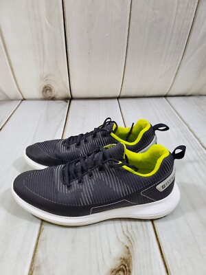 FootJoy Flex XP Golf Shoes Mens 9M Black Lime Spikeless Athletic Lace Up FootJoy Flex XP Golf Shoes Black 56279 - Carl main image 2