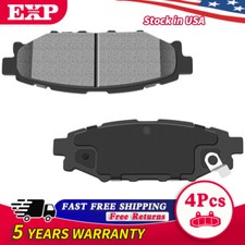 Rear Ceramic Brake Pads For Subaru Forester Outback Impreza Crosstrek Legacy XV