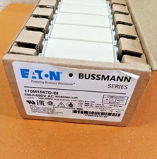 10PCS LOT- Eaton/Bussmann 170M1567D High speed square body fuse 100A, AC 690 V