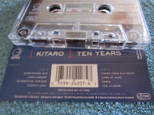 Kitaro – Ten Years Geffen Records – GEFC2 24207-4 Tape Cassette Album - Picture 5 of 5