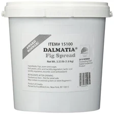Dalmatia Fig Spread 3.53 Pound Resealable Bucket Perfect with Cheese